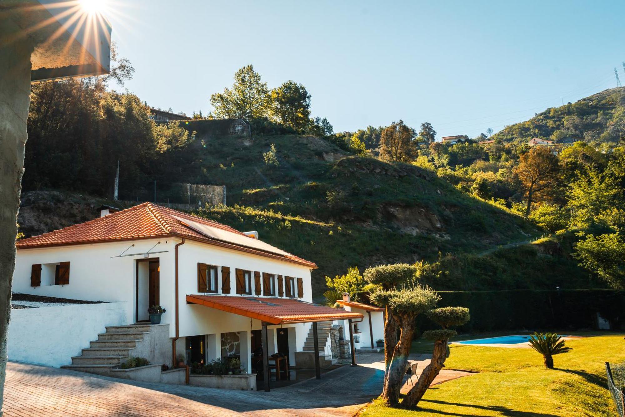 Villa Refugio Do Jugo Vieira do Minho Esterno foto